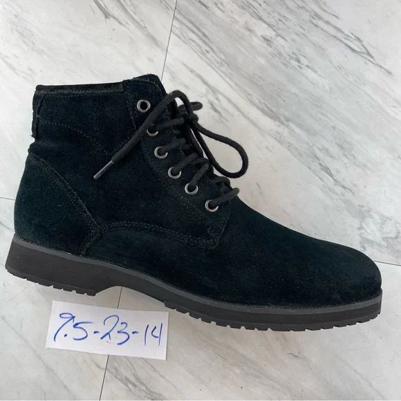 •Ugg Chukka Boots Mens Size 9.5 Black Suede Lace up Shoes 1016453 $_57.JPG?set_id=880000500F main image 2